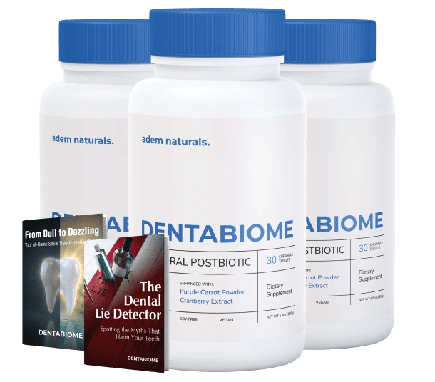 DentaBiome 3 bottle package