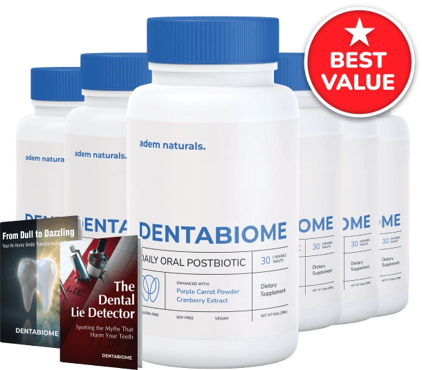 DentaBiome 6 bottle package