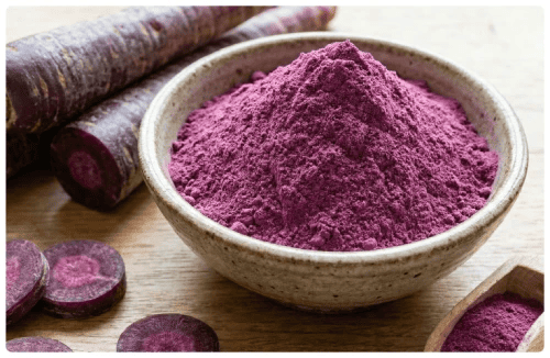 Purple carrot powder